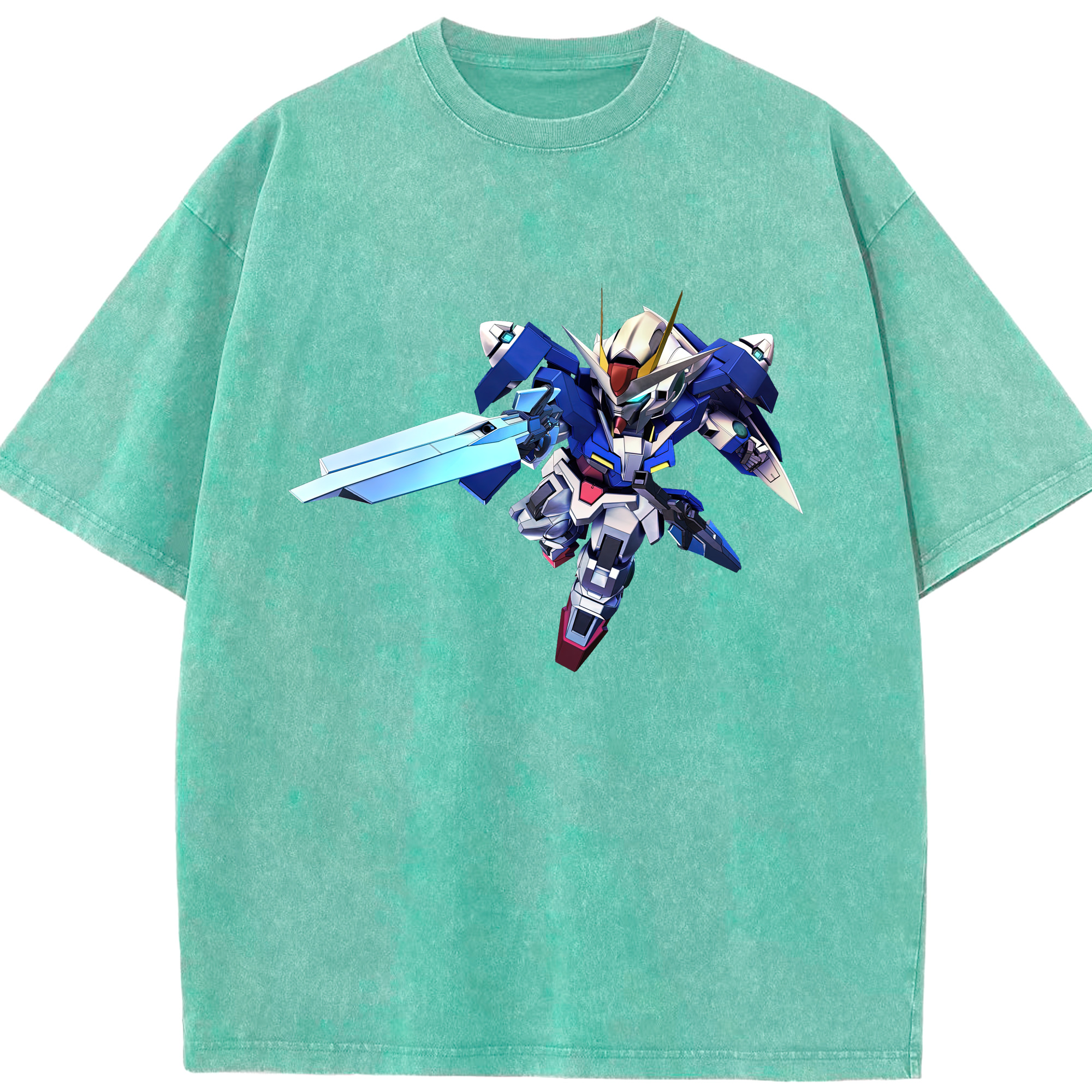 （画像用） 機動戦士ガンダム Mobile Suit Gundam 綿100% ヴィンテージ風 半袖Tシャツ（フロントプリント）
